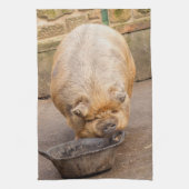 Vetvarkens Theedoek (Verticaal)