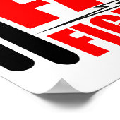 Vetveeg Poster (Hoek)