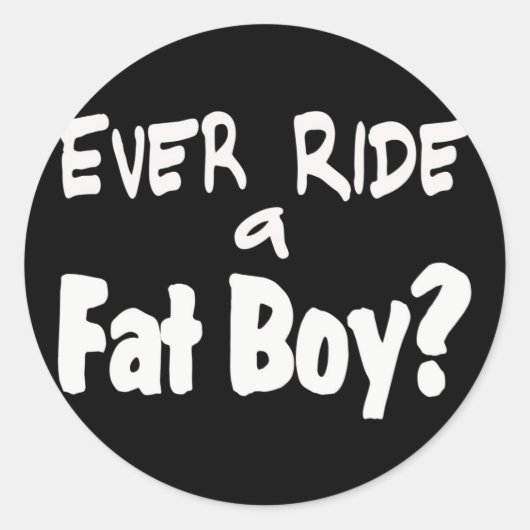 Vetvlegger Ronde Sticker (Voorkant)