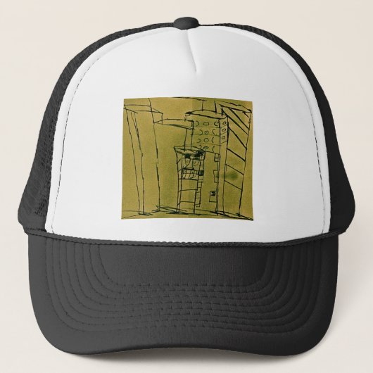 VETVLEKKE DOWNTOWN TRUCKER PET (Voorkant)