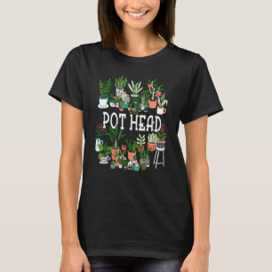 Vetvleugel Succulente Plant En Tuinier Cactus T-shirt