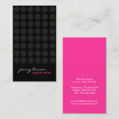 Vetvormig artistieke Visitekaartjes (Voorkant / Achterkant)