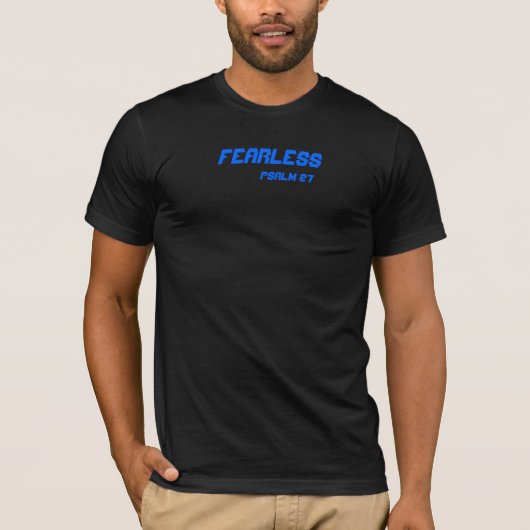 Vetvrij, psalm 27 t-shirt (Voorkant)
