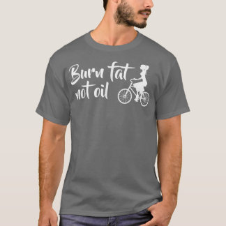 Vetvrije olie bike biker mTB E-Bike Gift T-shirt