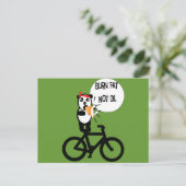 Vetvrije olie briefkaart (Staand voorkant)