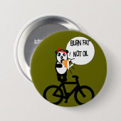 Vetvrije olie ronde button 7,6 cm (Voorkant /achterkant)