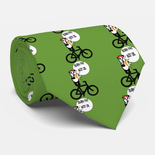 Vetvrije olie stropdas (Opgerold)