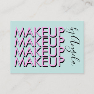 Vetvuldig Herhaal Make-up Salon Nagels Wimpers   R Visitekaartje