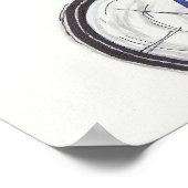 Vetwielrenner Poster (Hoek)