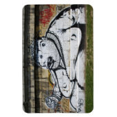 Vetwitte Man Magneet (Verticaal)