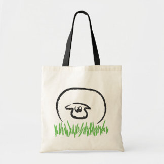 Vetwitte schapen tote bag
