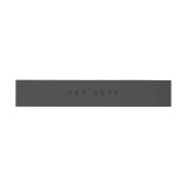 vety draft band uitnodigingen wikkel (Vlak)
