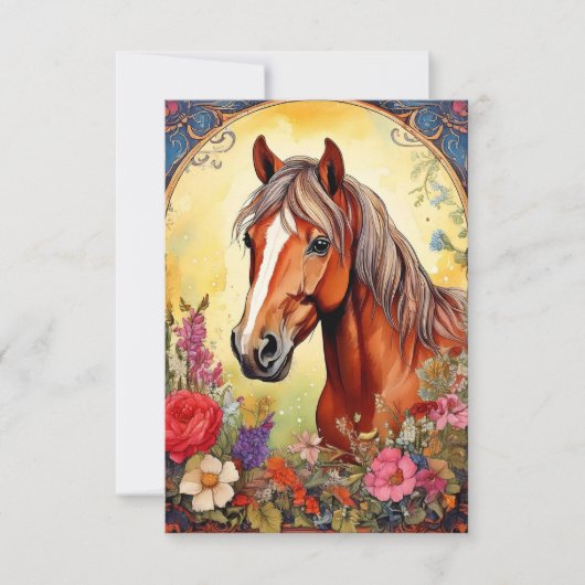  veulen bedankkaart (Voorkant)