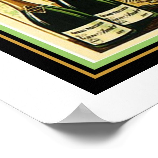 Veuve Amiot Art Deco Champagne ad Poster 16 x 20 (Hoek)