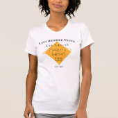 Veuve Before Vows Bachelorette Weekend Bruidsmeisj T-shirt (Voorkant)