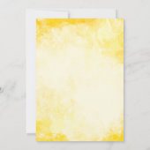 Veuve Before Vows Waterverf Vrijgezellenfeest Kaart (Achterkant)