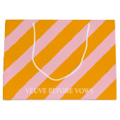  Veuve voor geloften met naam Groot Cadeauzakje (Voorkant)