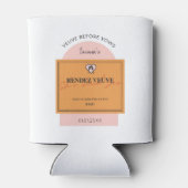 Veuve zweert voor bierkoeler (Achterkant)