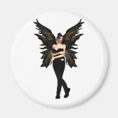Veuvette Gothic Fairy Magneet (Voorkant)