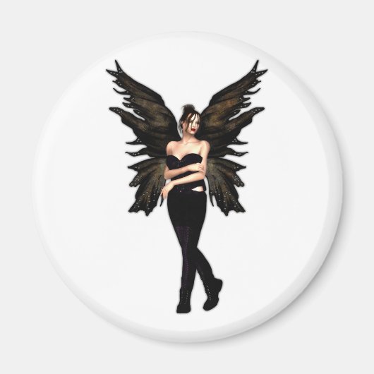 Veuvette Gothic Fairy Magneet (Voorkant)
