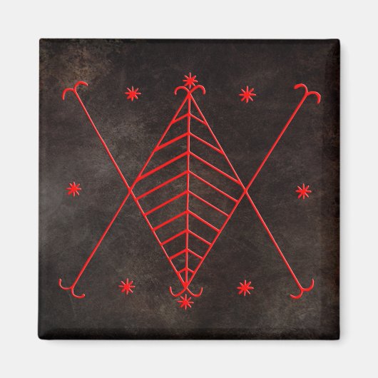 Veve Ayizan Magnet (Voorkant)