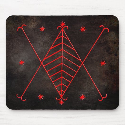 Veve Ayizan Mousepad Muismat (Voorkant)