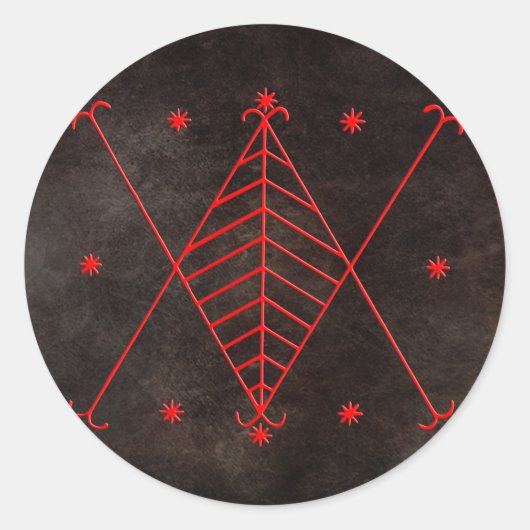 Veve Ayizan Sticker (Voorkant)