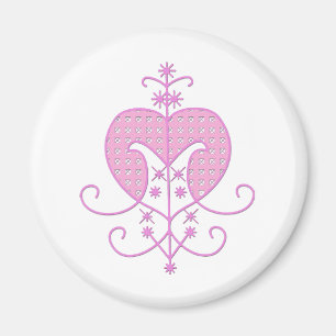 Veve voor Erzulie Freda Magneet