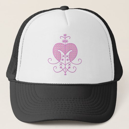 Veve voor Erzulie Freda Trucker Pet (Voorkant)