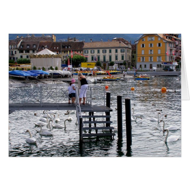 Vevey Lake Genève (Voorkant Horizontaal)