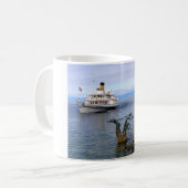 Vevey Paddle boot, Lake Genève Koffiemok (Voorkant links)