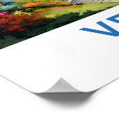 Vevey Zwitserland Reisprint Poster (Hoek)