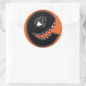 Vex e - Sinaasappel Ronde Sticker (Tas)