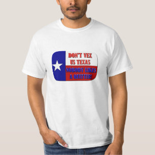 Vex ons Texas niet - Niemand houdt van een gitter T-shirt