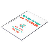 VEX "Overige taken zoals toegewezen"-laptop Notitieboek (Linkerzijde)