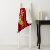 Vexilla SPQR Eagle Sherpa Deken (In situ)