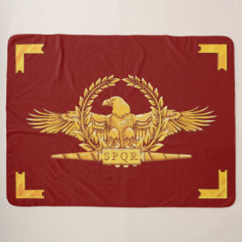 Vexilla SPQR Eagle Sherpa Deken