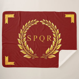 Vexilla SPQR Sherpa Deken