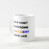 vexilloloog, geweldige koffiemok (Voorkant links)