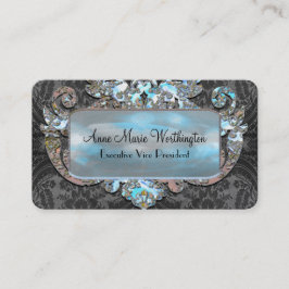 Veyla Joy Elegant Gothic 3,5 inch x 2 inch Profess Visitekaartje