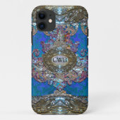 Veyla Joy II Baroque Elegance Monogram Case-Mate iPhone Case (Achterkant)
