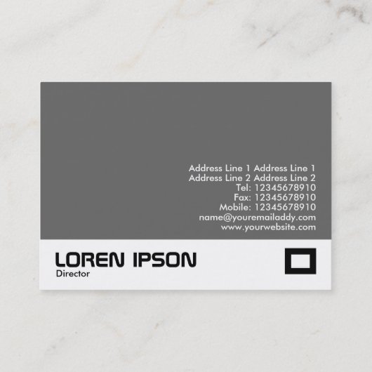 Vezel Optisch Visitekaartje (Achterkant)