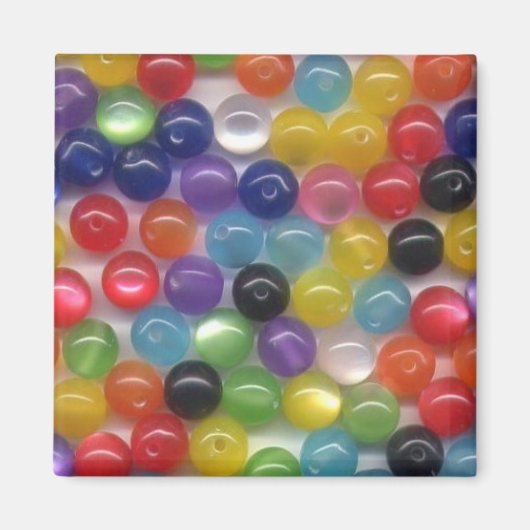 Vezel optische kralen magneet (Voorkant)