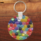 Vezel optische kralen sleutelhanger (Voorkant)