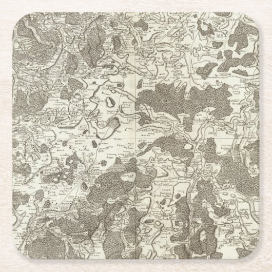 Vezelay, Cosne Kartonnen Onderzetters (Voorkant)