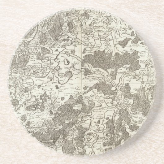 Vezelay, Cosne Zandsteen Onderzetter (Voorkant)