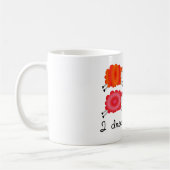 Vezelkunstenaar die ik droomde in kleur koffiemok (Links)