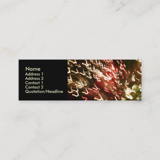 Vezeloptische vezel - 02 mini visitekaartje (Voorkant)