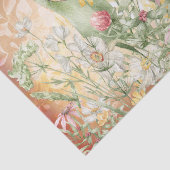 Vezelvlinderdeeg van Floral Tissuepapier (Detail)