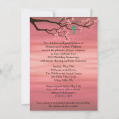 Vezelvogels 35e Jubileum feestdag Kaart (Achterkant)